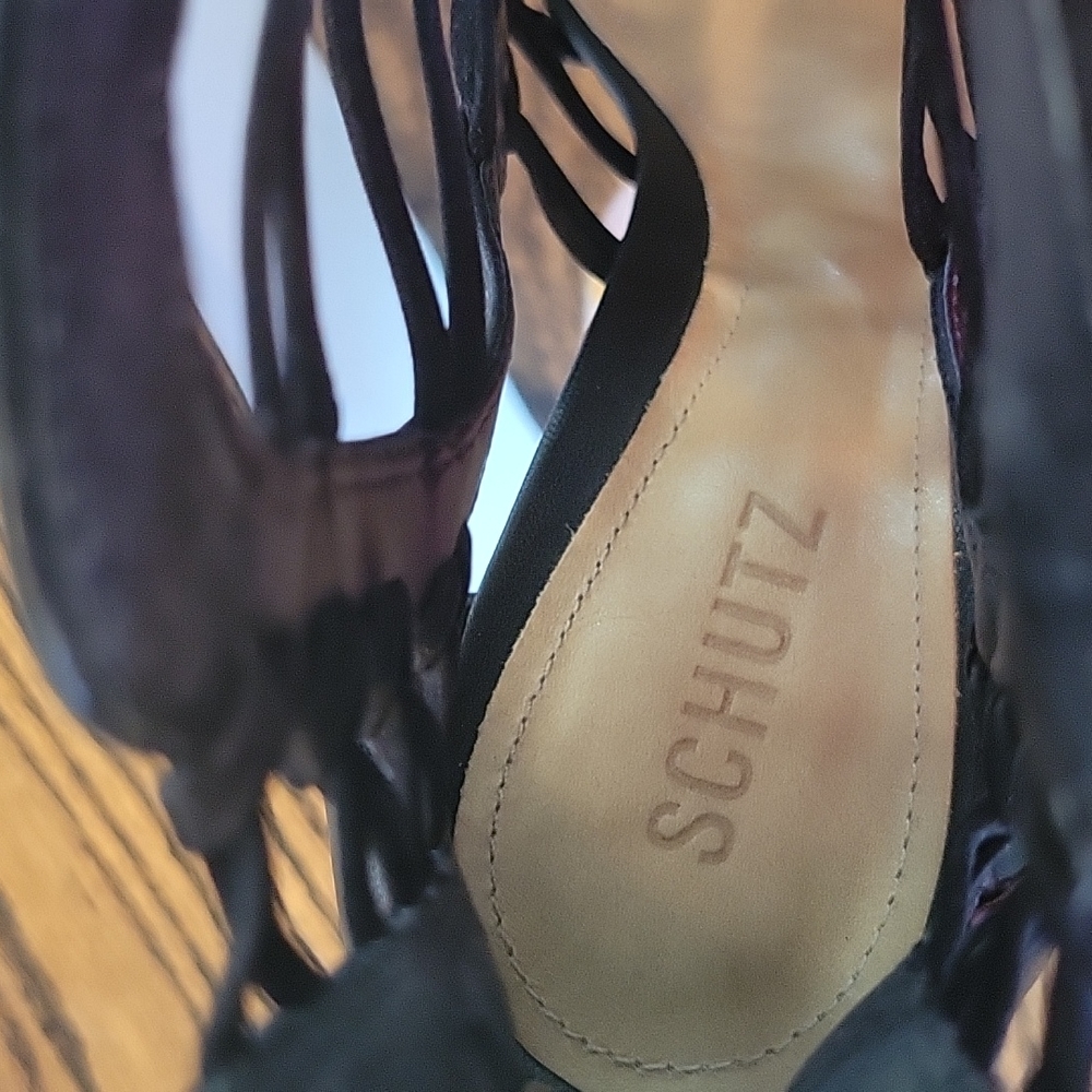 Schutz Gladiator Caged Open Toe Heels/Sandals - image 7